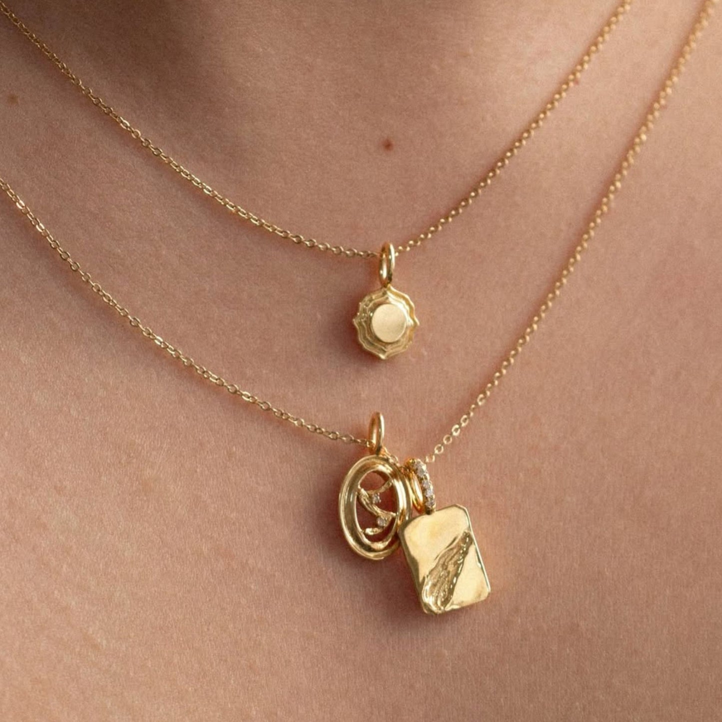 Lustrous Painted Recollections (Pendant)