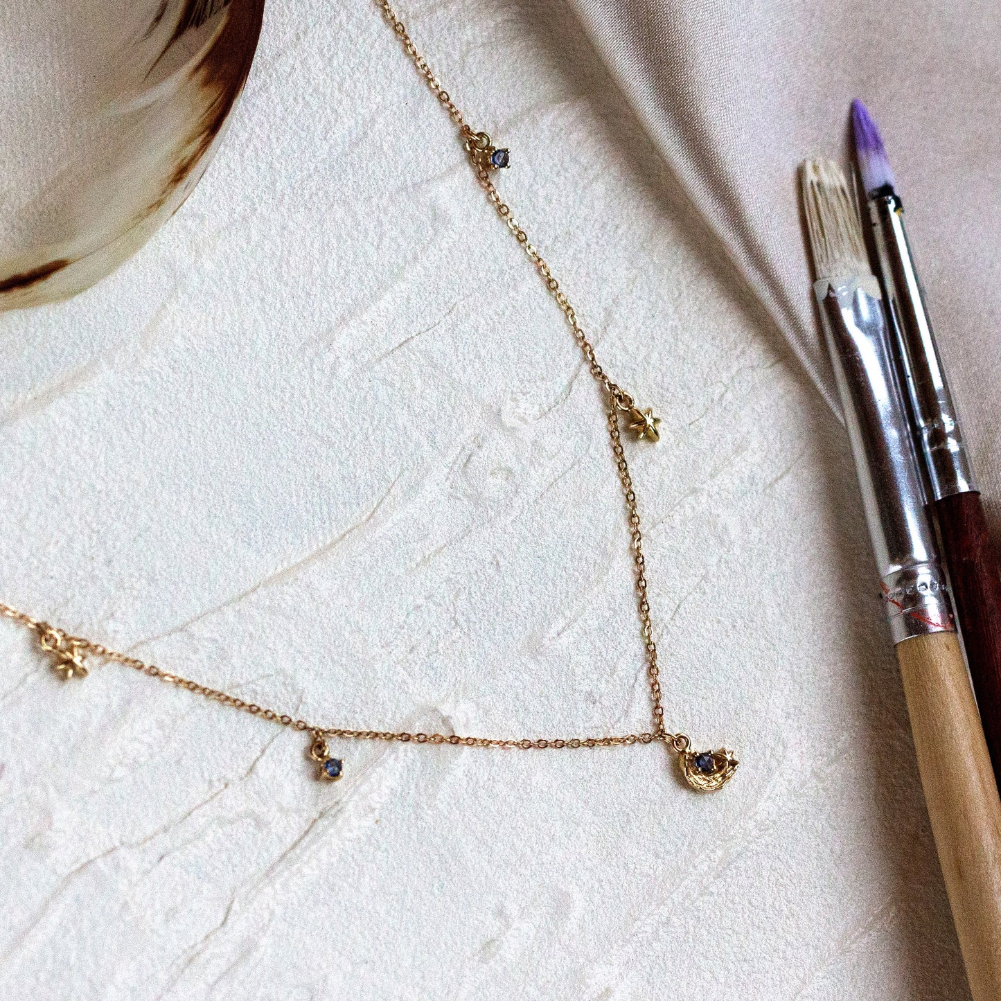 Van Gogh's Starry Night Necklace