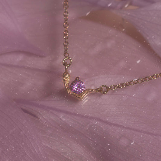 Creamy Pink Necklace