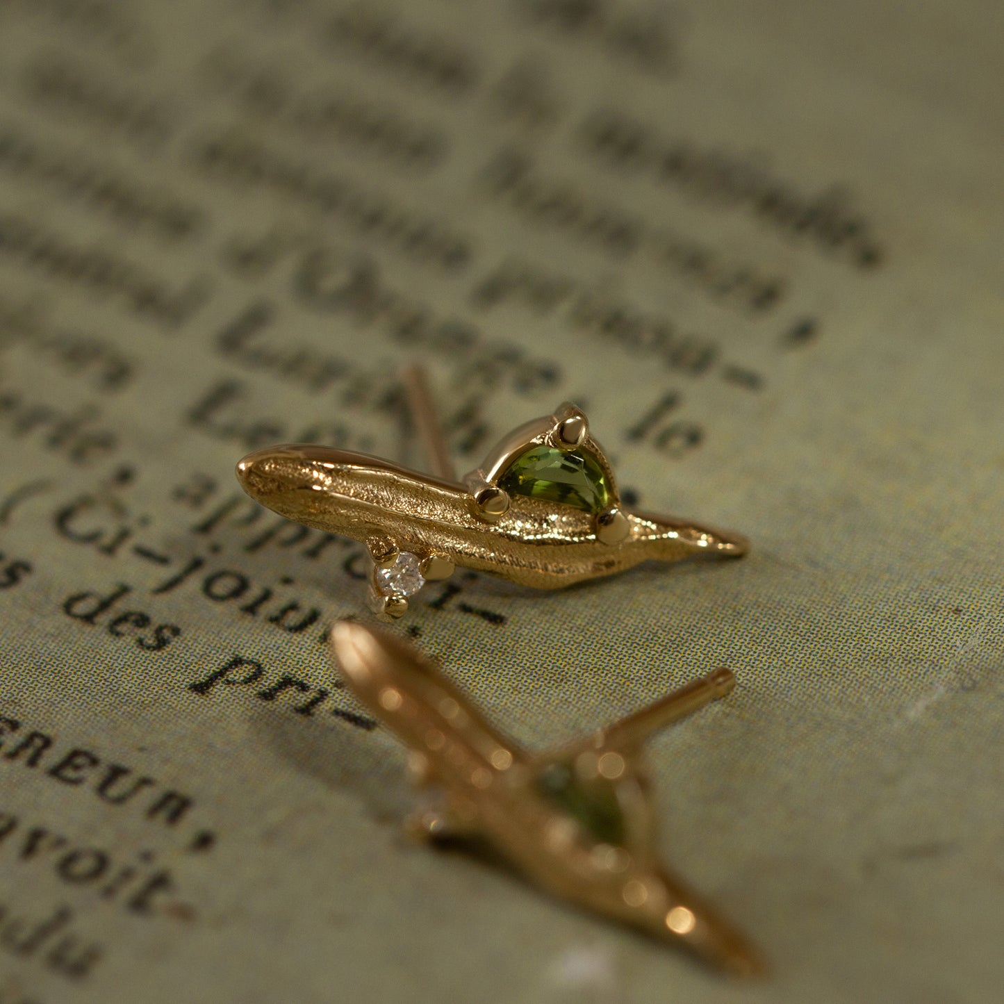 Cypress Green Earring (Single)