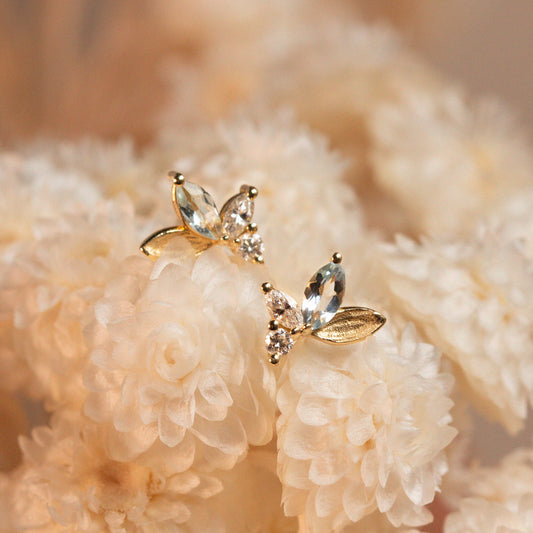 Monet's Lily Petals Earring (Single)