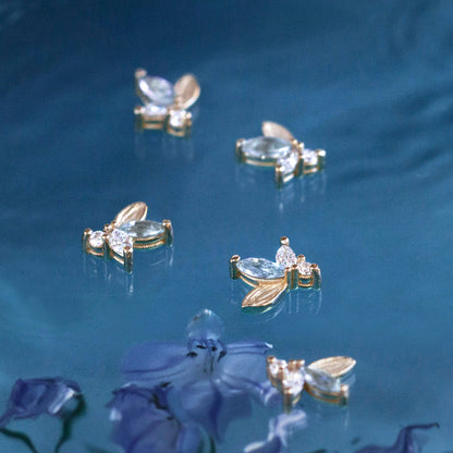 Monet's Lily Petals Earring (Single)