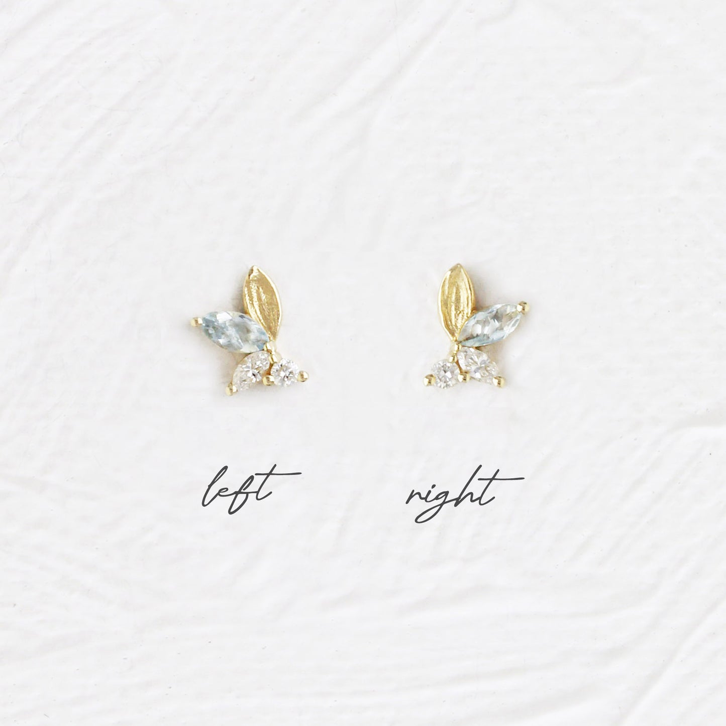 Monet's Lily Petals Earring (Single)