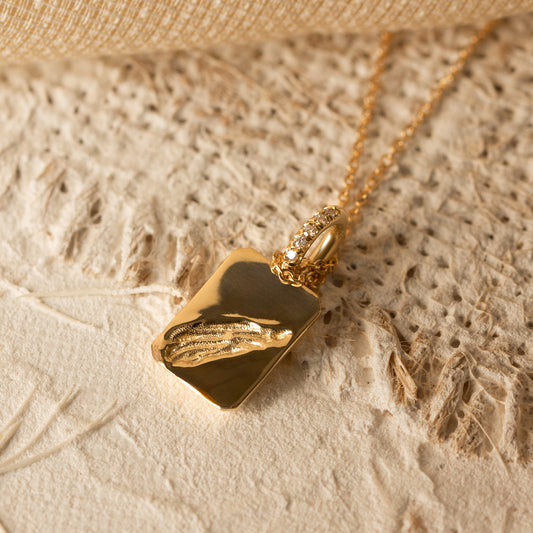 Lustrous Painted Recollections (Pendant)