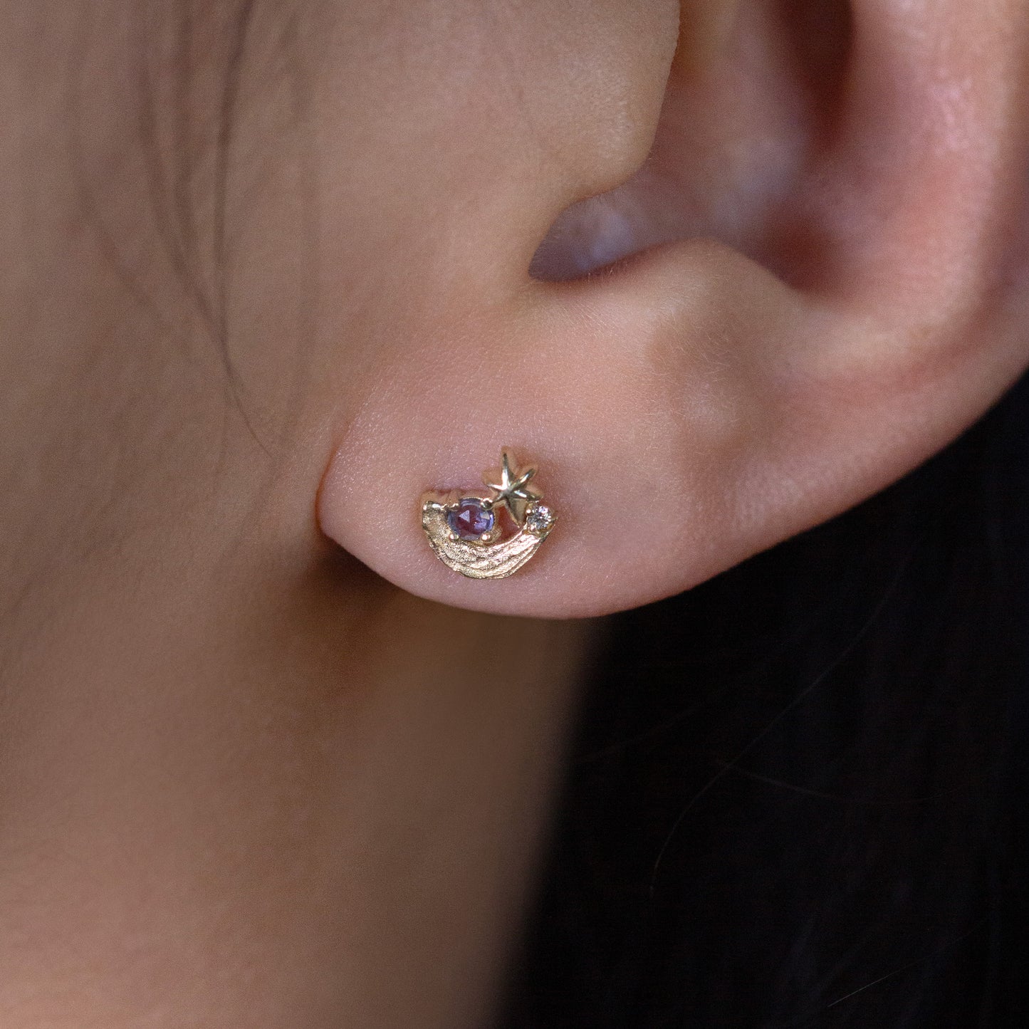 Nocturnal Palette Earring (Single)