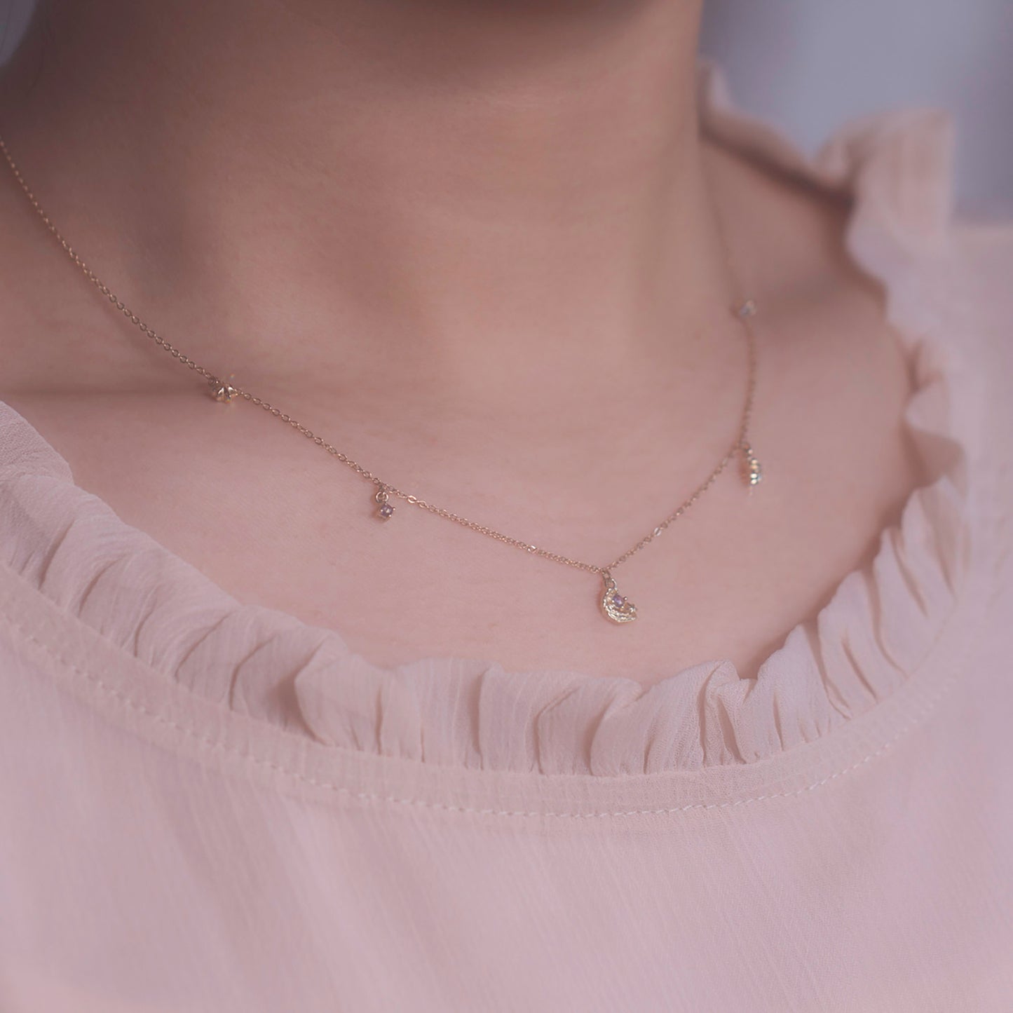 Van Gogh's Starry Night Necklace
