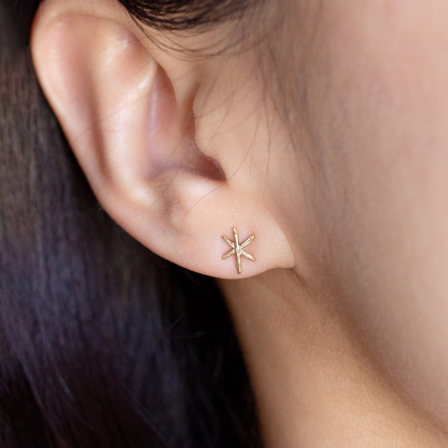 Van Gogh's Starry Night Earring Petite (Single)