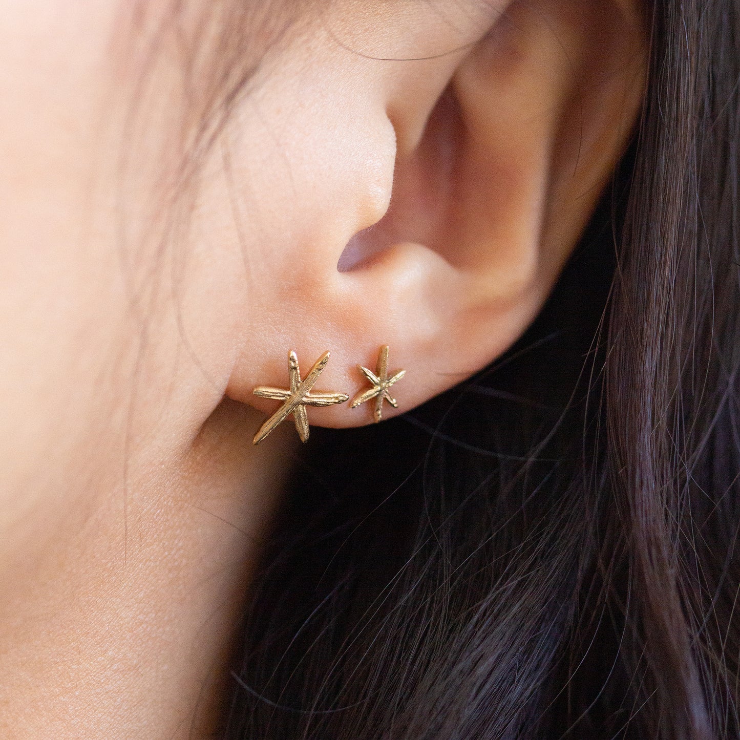 Van Gogh's Starry Night Earring Petite (Single)