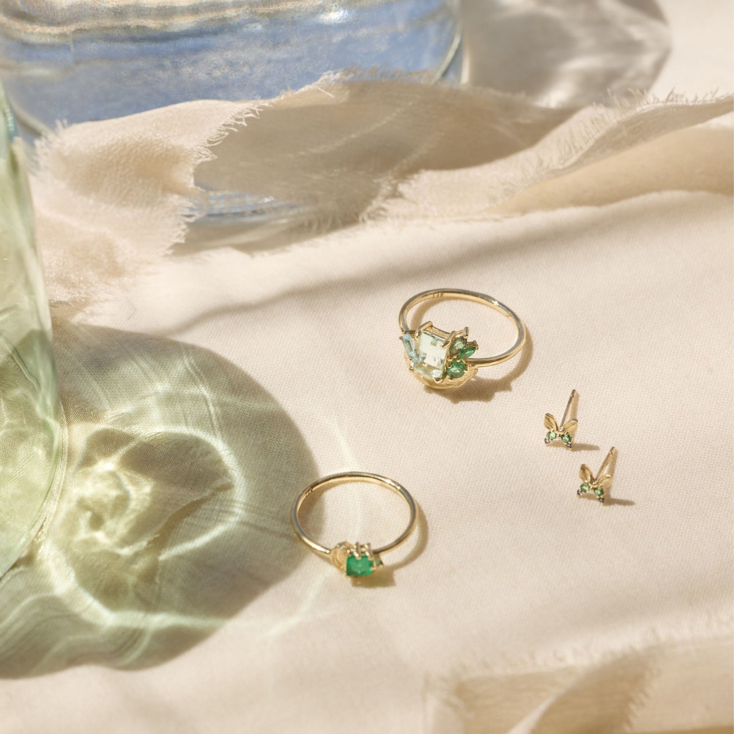 Monet's Garden Flutter Earring (Single)