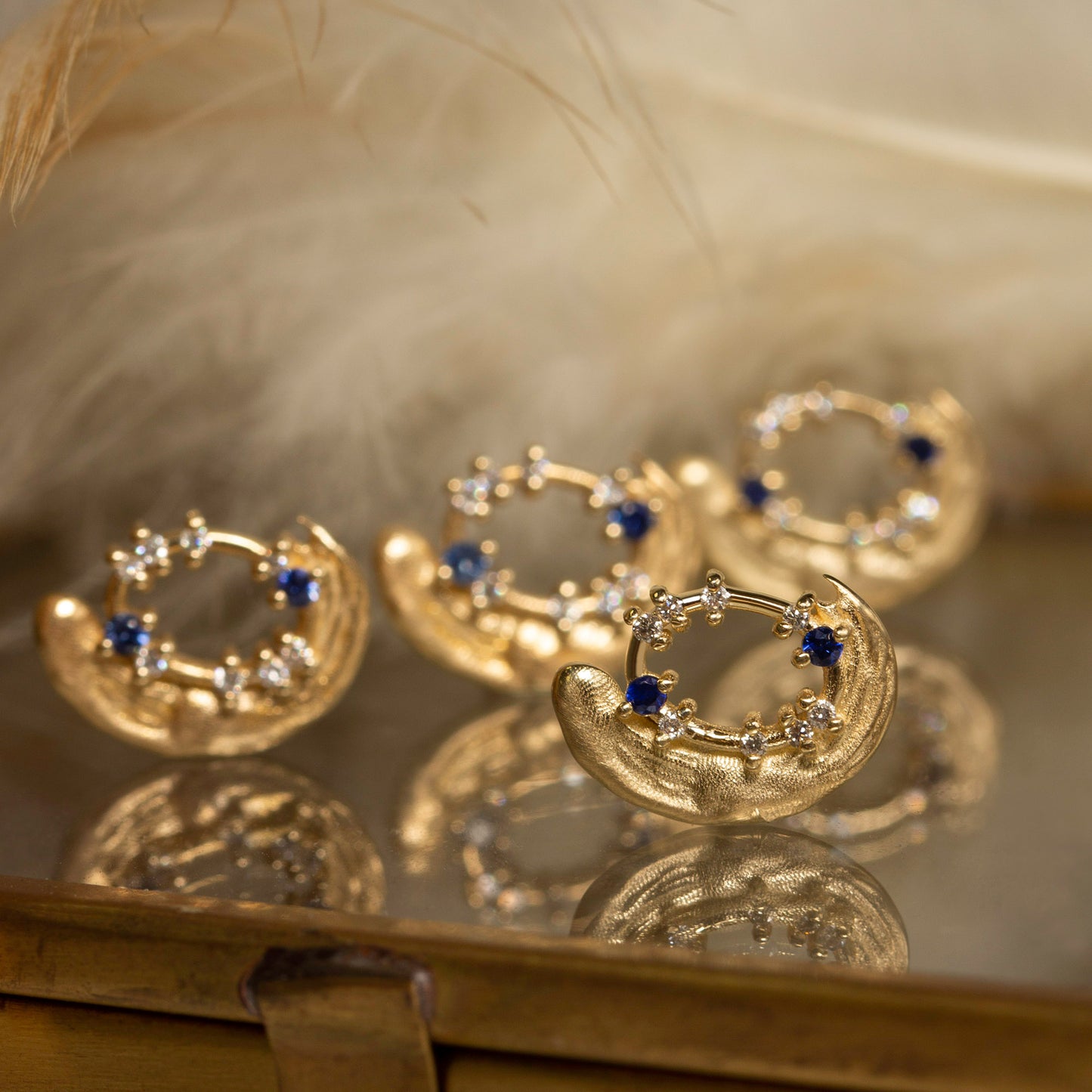 Midnight Blue Earring (Single)