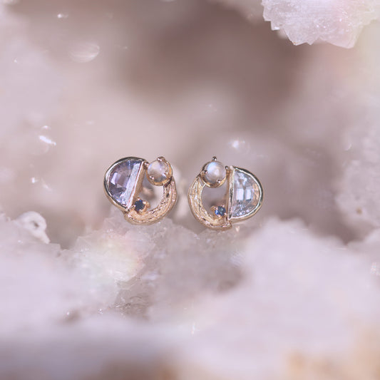 Powder Blue Earring (Single)