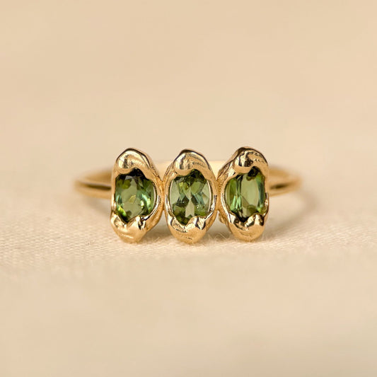 Pigment Trilogy (Green Tourmaline)