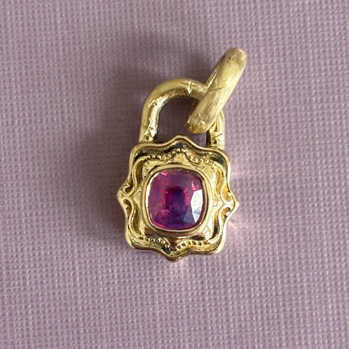 Vanity Padlock Pendant - Limited Edition of 6