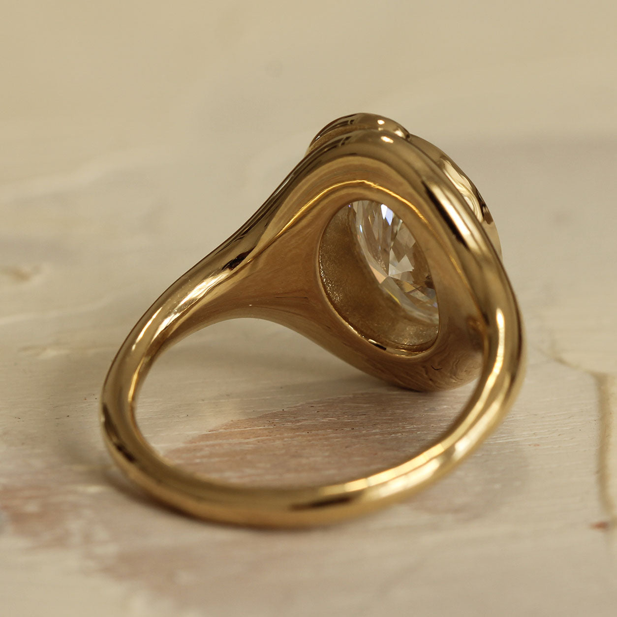 Glaze Signet - 2ct Lab Grown - Oval