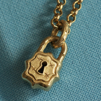 Vanity Padlock Pendant - Limited Edition of 6