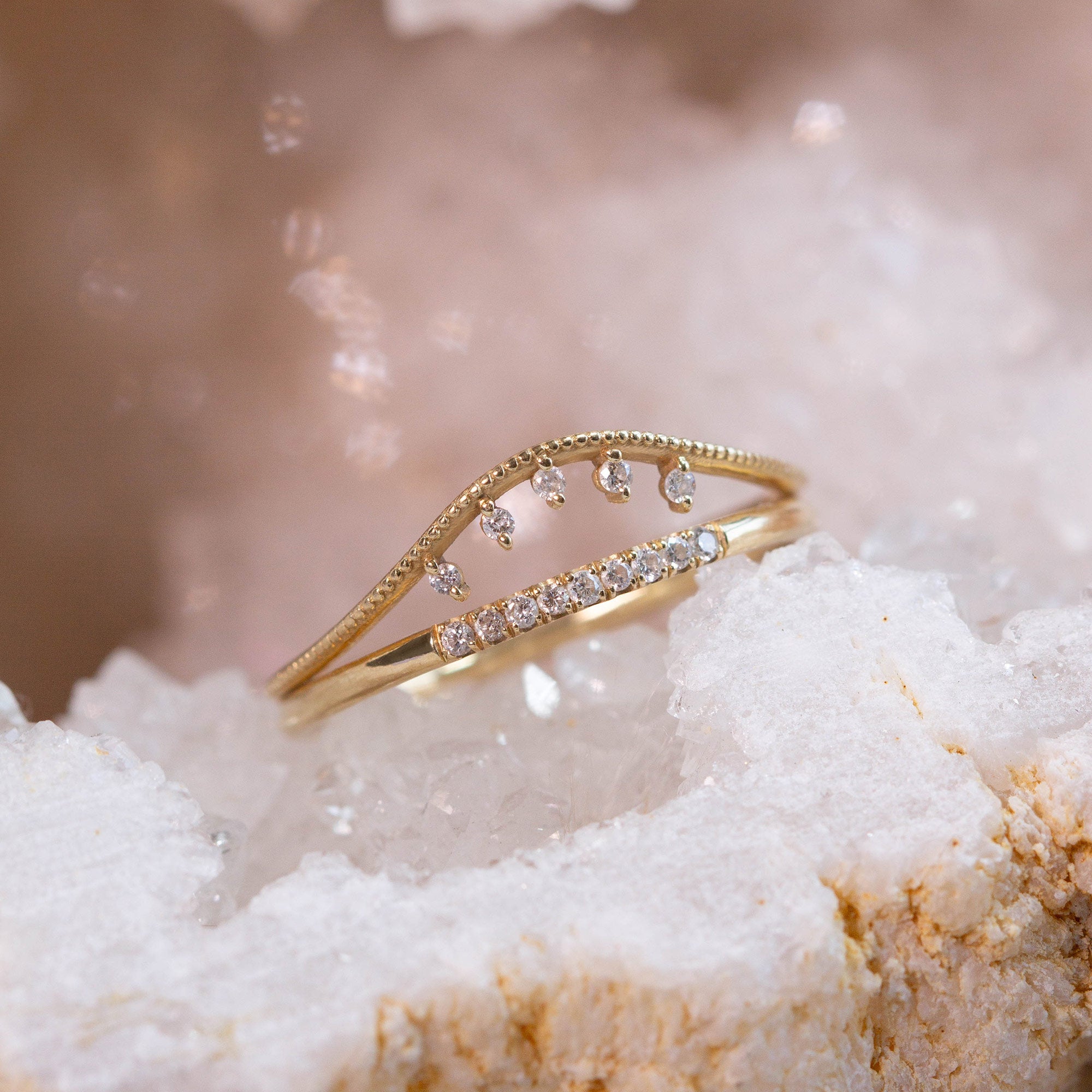 Snowdrop ring deals