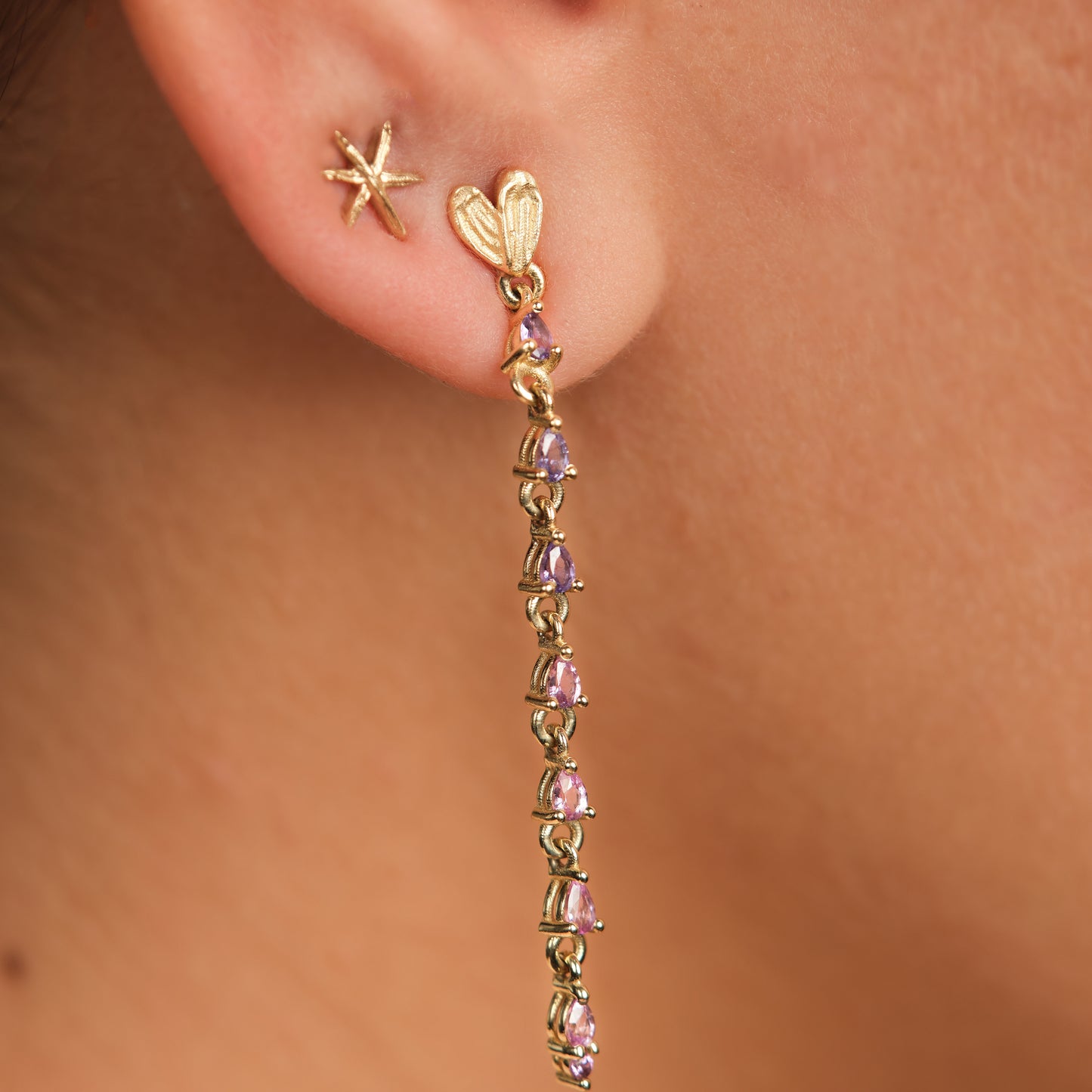 Van Gogh's Starry Night Earring