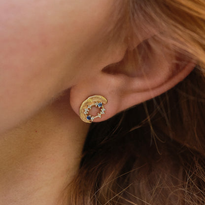 Midnight Blue Earring