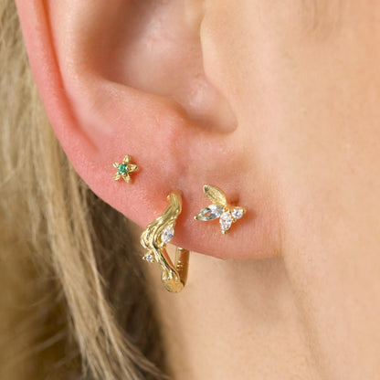 Renoir's Breeze Hoop Earring (Single)