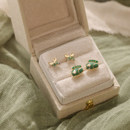 Monet's Garden Flutter Earring (Single)