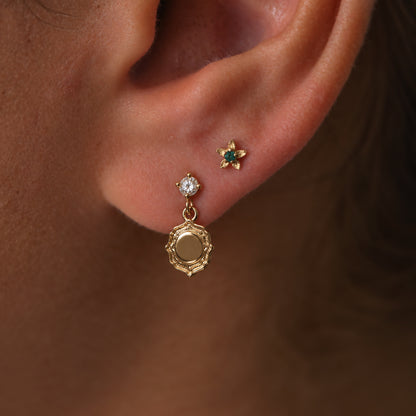 Vanity Petit Mirror Earring