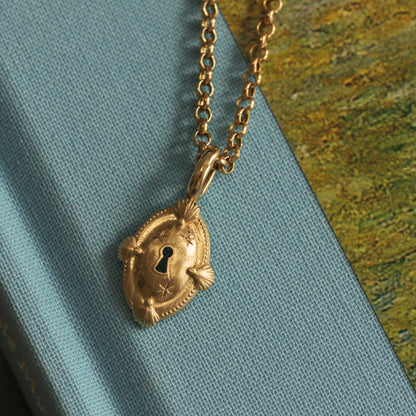 Vanity Secret Oval Charm-MADE TO ORDER